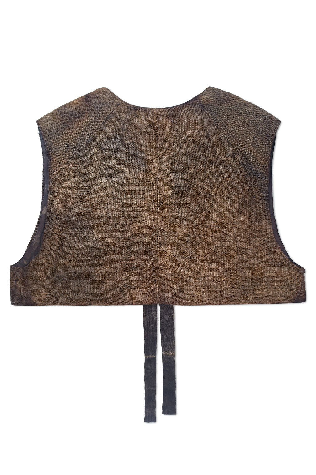 Eclipse Cropped Tie Vest