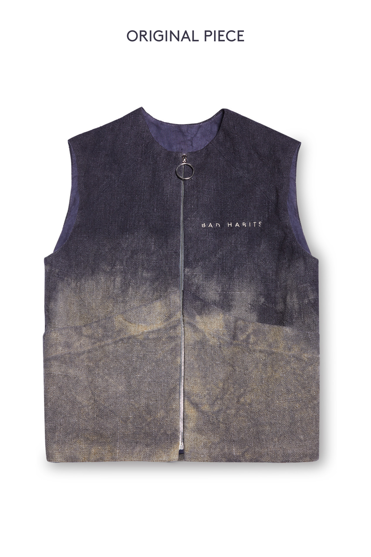 Eclipse Cropped Tie Vest